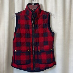 Paraphrase Navy Quilted Vest